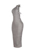 Inspired Classic Beauty Halter Dress